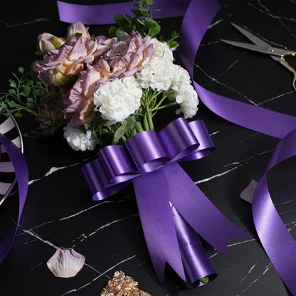 1.5 Inch Purple Polypropylene Ribbon