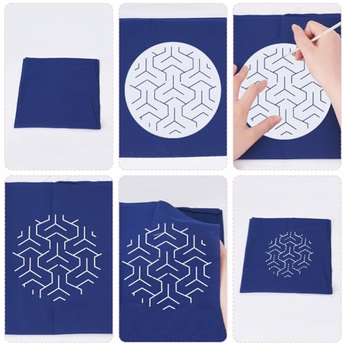 Sashiko Stencils (12 Count)