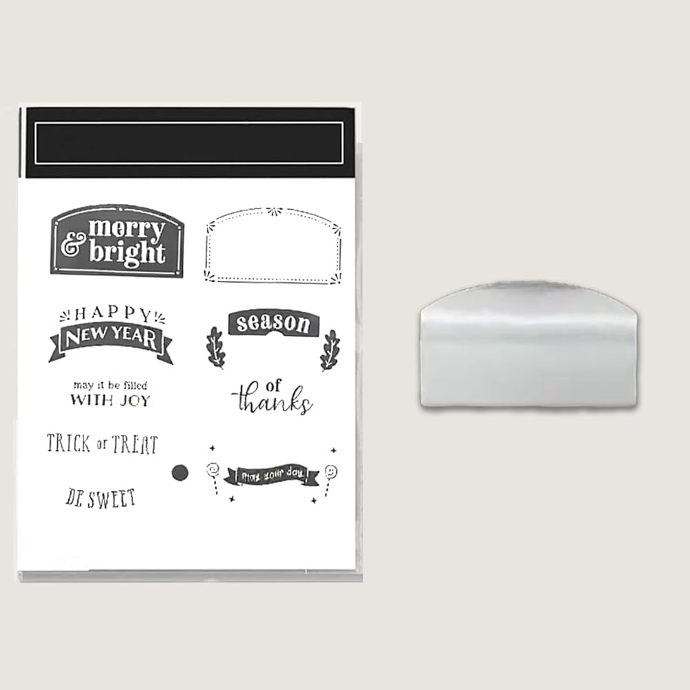 2025-2026 Stamps and Dies for Card Making, Stamps and Dies Set 2025 for Christmas and Halloween, Die Cut DIY Various Festivals Album Scrapbooking Birthdays Greeting Card (M4340) - Crafty Corner