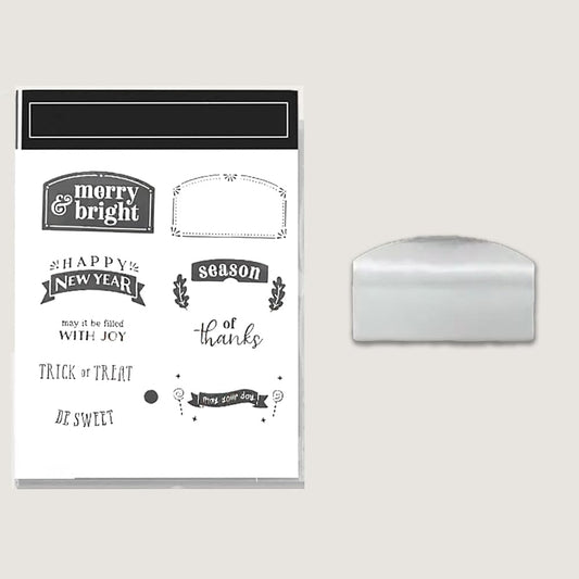 2025-2026 Stamps and Dies for Card Making, Stamps and Dies Set 2025 for Christmas and Halloween, Die Cut DIY Various Festivals Album Scrapbooking Birthdays Greeting Card (M4340) - Crafty Corner