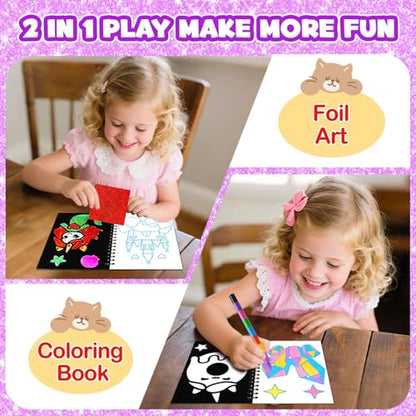 Foil Art Party Favors for Kids (24 Count)