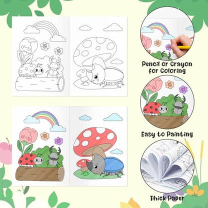 Spring Insects Coloring Books (24 Count)