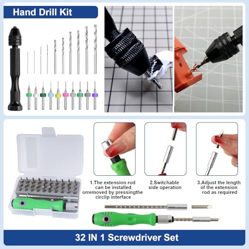 304PCS 3D Printing Accessory Tools with Tool Box for 3D Printer Modeler Basic Tools