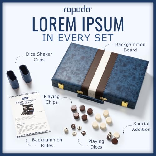 Backgammon Board Game Set