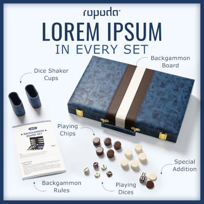 Backgammon Board Game Set