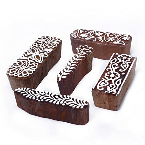 Mehndi Print Blocks (5 Count)
