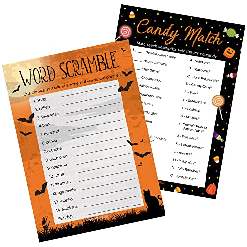 Halloween Games Pack (25 Count)