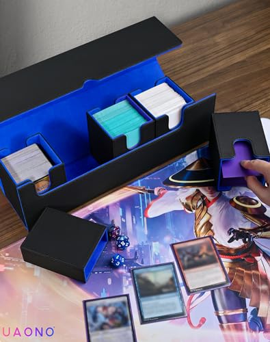 Card Deck Box with Dice Tray for MTG