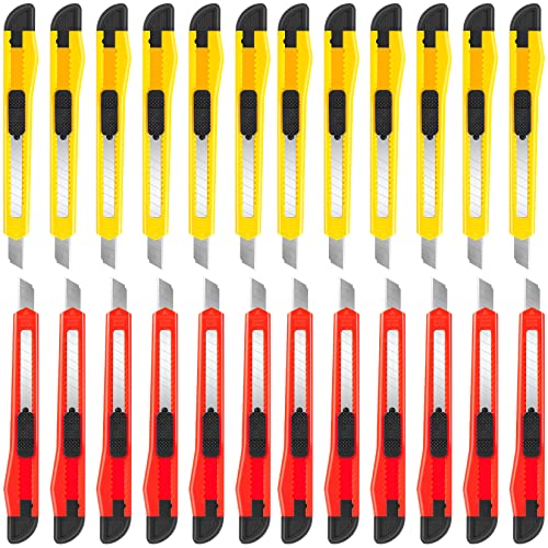 24 Pack Box Cutters Bulk (24 Count)