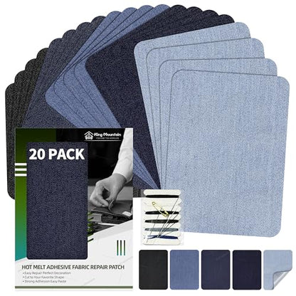 Iron on Repair Patch 20 Pcs Pack