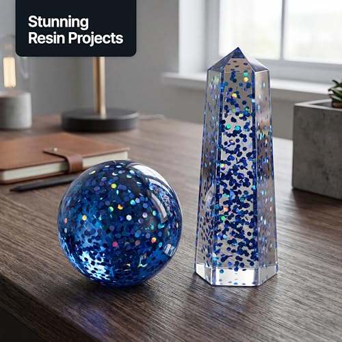 Craft Glitter Shaker Sapphire Blue Holographic 110g Super Chunky (3.9 Ounce)