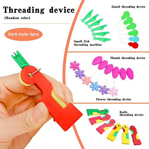 33 Pcs Needle Threaders Set