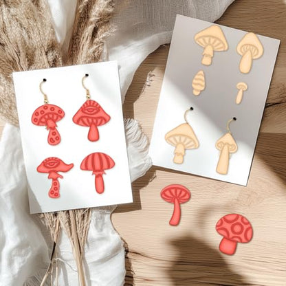 Mushroom Clay Cutters