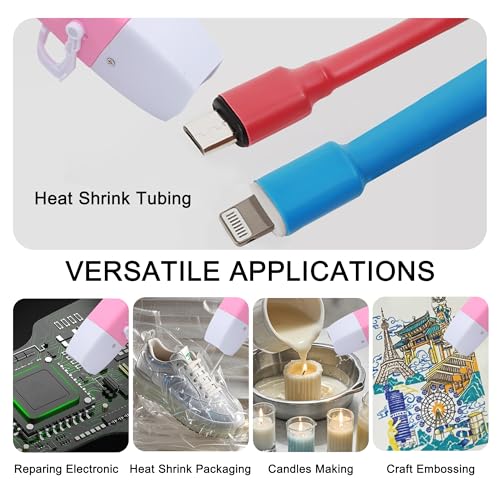 Mini Variable Temp Heat Gun 350W 250℉~850℉ (40 Count)