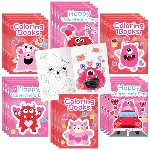 Valentine's Day Coloring Book (24 Count)