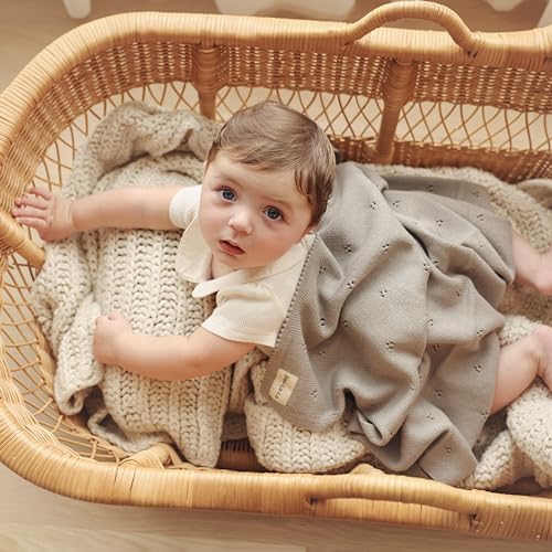 Luxury Organic Cotton Baby Quilt Blanket