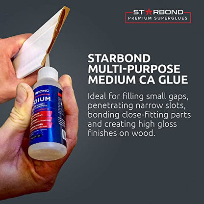 Medium CA Glue Complete Refill Kit (16 Ounce)