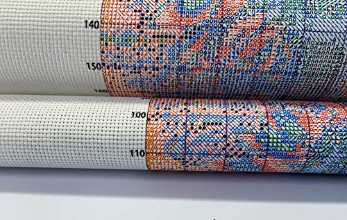14ct Counted Stamped Cross Stitch Kits for Adults Flowers Printed Cross Stitch Patterns Art Crafts Cross Stitch Supplies