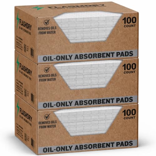 FlashDry Oil Absorbent Pads (300 Count)