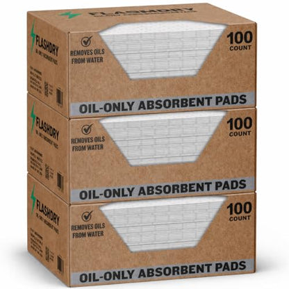 FlashDry Oil Absorbent Pads (300 Count)