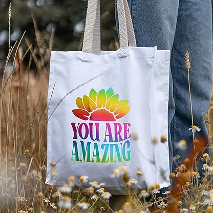 Rainbow Metallic Foil Heat Transfer Vinyl 12" x5ft HTV Vinyl Roll Holographic Chrome Iron on Vinyl Easy to Cut & Weed DIY Heat Press Design for T