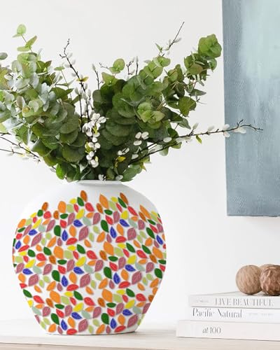 200g Mixed Sizes Leaves Mosaic Tiles for Craft Bulk