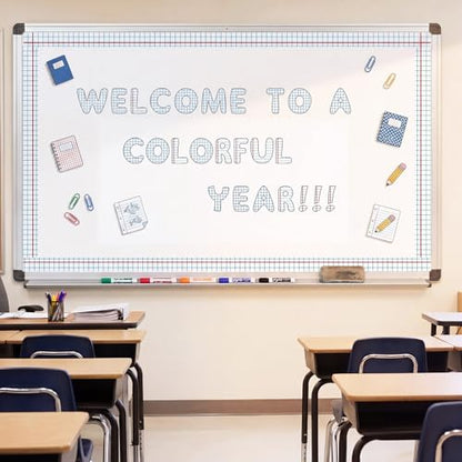 221 Pcs Lined Notebook Bulletin Board Letters for Classroom (221 Count)