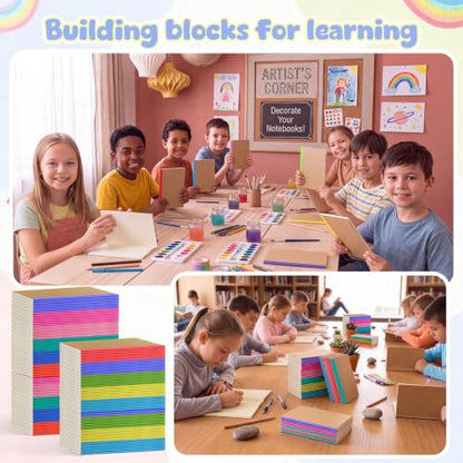100 Pack A6 Composition Notebooks Bulk 4"x5.8" Notebooks (100 Count)