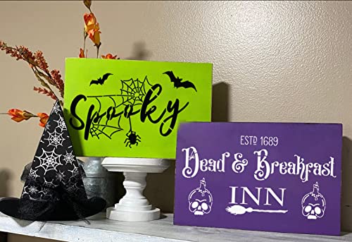 Halloween Stencils for Painting on Wood Halloween Stencils for Crafts (4 Count)