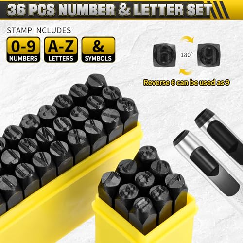 36PCS Metal Stamping Kit