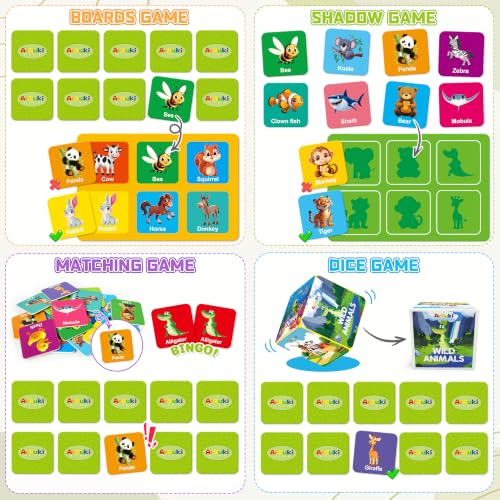 72 PCS Memory Matching Game with Dice