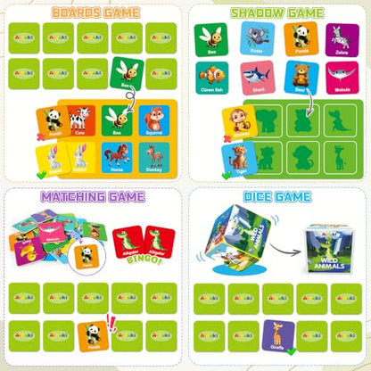 72 PCS Memory Matching Game with Dice