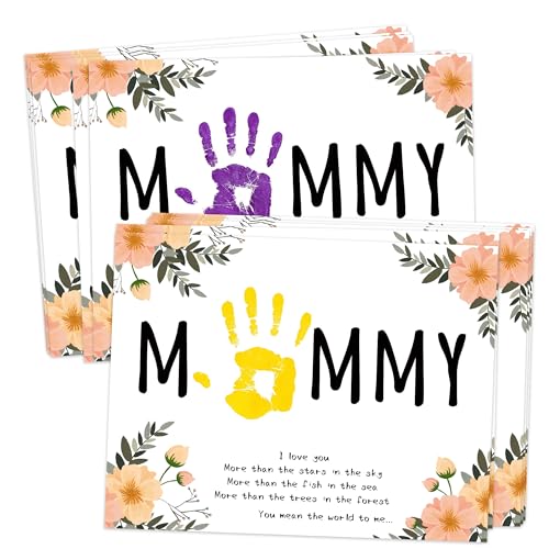 Mommy Handprint Art Keepsake Card Making Kit