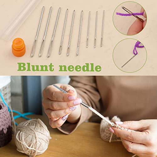 54 Pcs Crochet Hooks Set 0.6