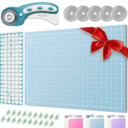 Rotary Cutter Set turquoise