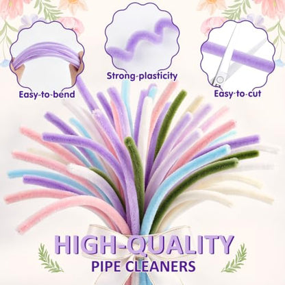 600 PCS Pipe Cleaner Craft