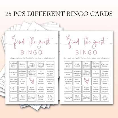 Bridal Shower Bingo