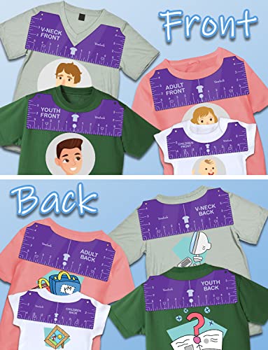 T Shirt Alignment Ruler for Shirt Design Placement and Heat Press