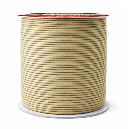 2mm Beige Waxed Cord (327 Foot)
