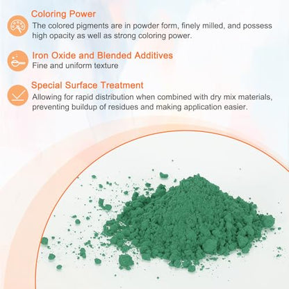Iron Oxide Powder Concrete Pigment 325 Mesh 3.5oz (28.2 Ounce)