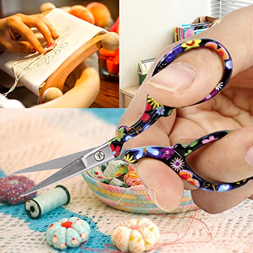 Embroidery Scissors 4.5Inch Stainless Steel Little Sewing Scissors