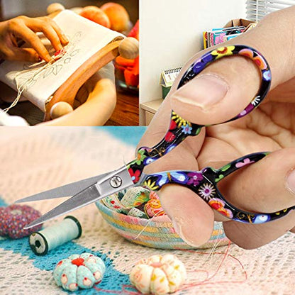 Embroidery Scissors 4.5Inch Stainless Steel Little Sewing Scissors