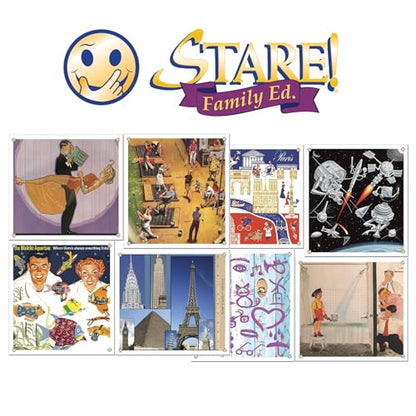 Stare Fun Game of Visual Recall Where Quirky Image Cards Challenge Players' Minds
