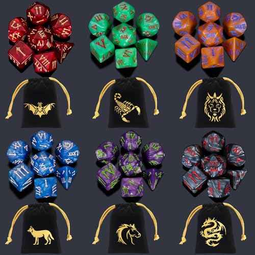 Polyhedral Dice Set (42 Count)