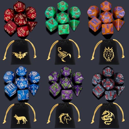 Polyhedral Dice Set (42 Count)