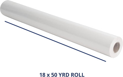 Pacific Arc Tracing Paper Roll, White, 18 Inch X 50 Yard Roll