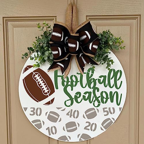 Fall Stencils Painting on Wood 12" Fall Stencils for Crafts Reusable (9 Count)