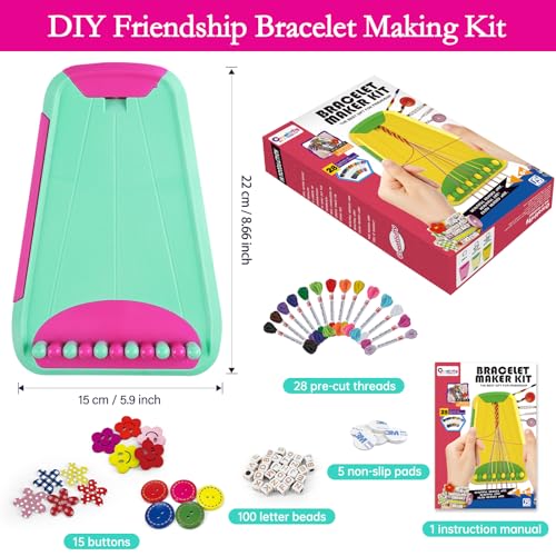 DIY Friendship Bracelet Kit for Girls 6