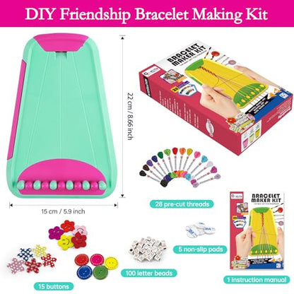 DIY Friendship Bracelet Kit for Girls 6