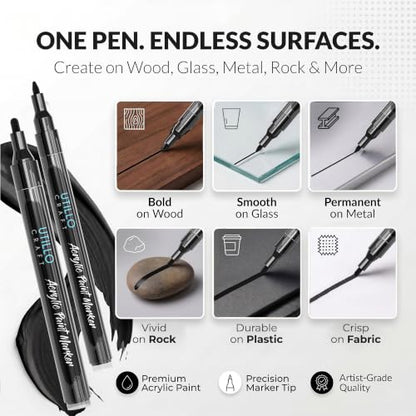Black Paint Pen (8 Count)